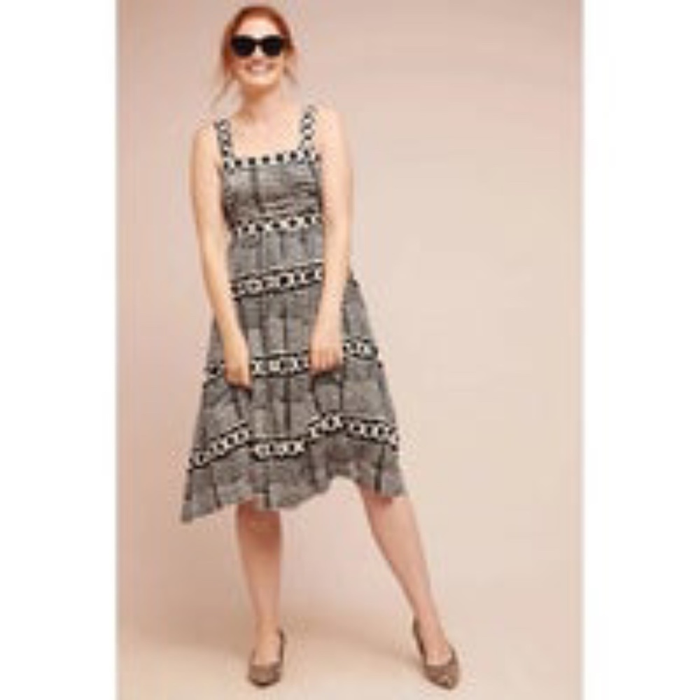 Anthropologie Tracy Reese San Antonio Tribal Dress